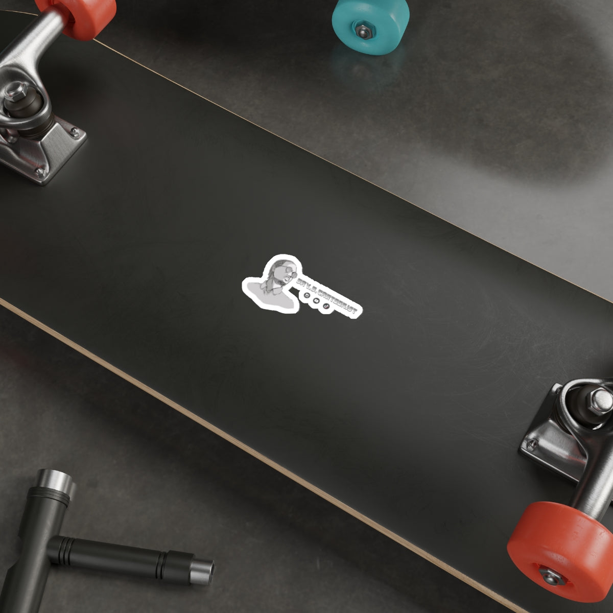"Dav D Cartoonist" Stylish Die-Cut Stickers