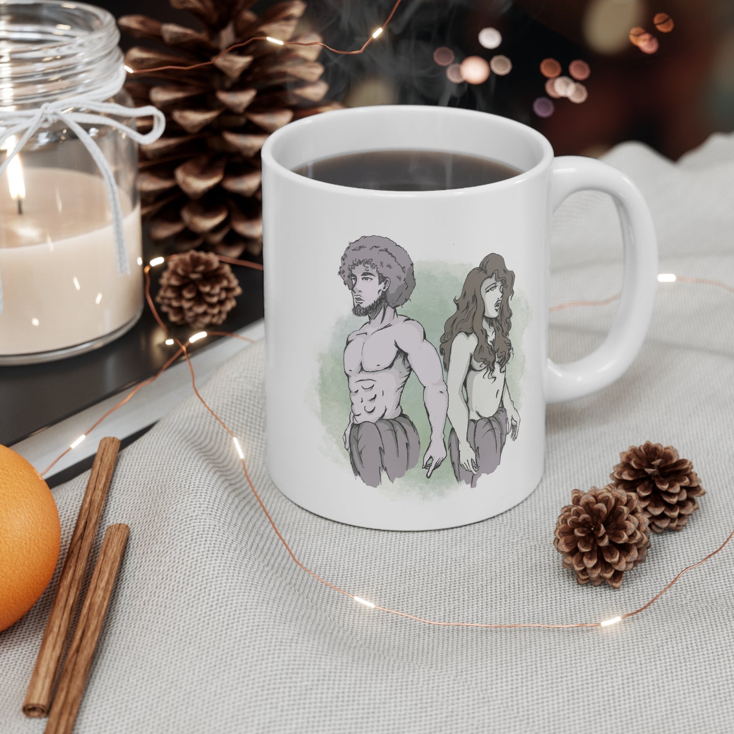 "Adam and Eve" Mug 11oz