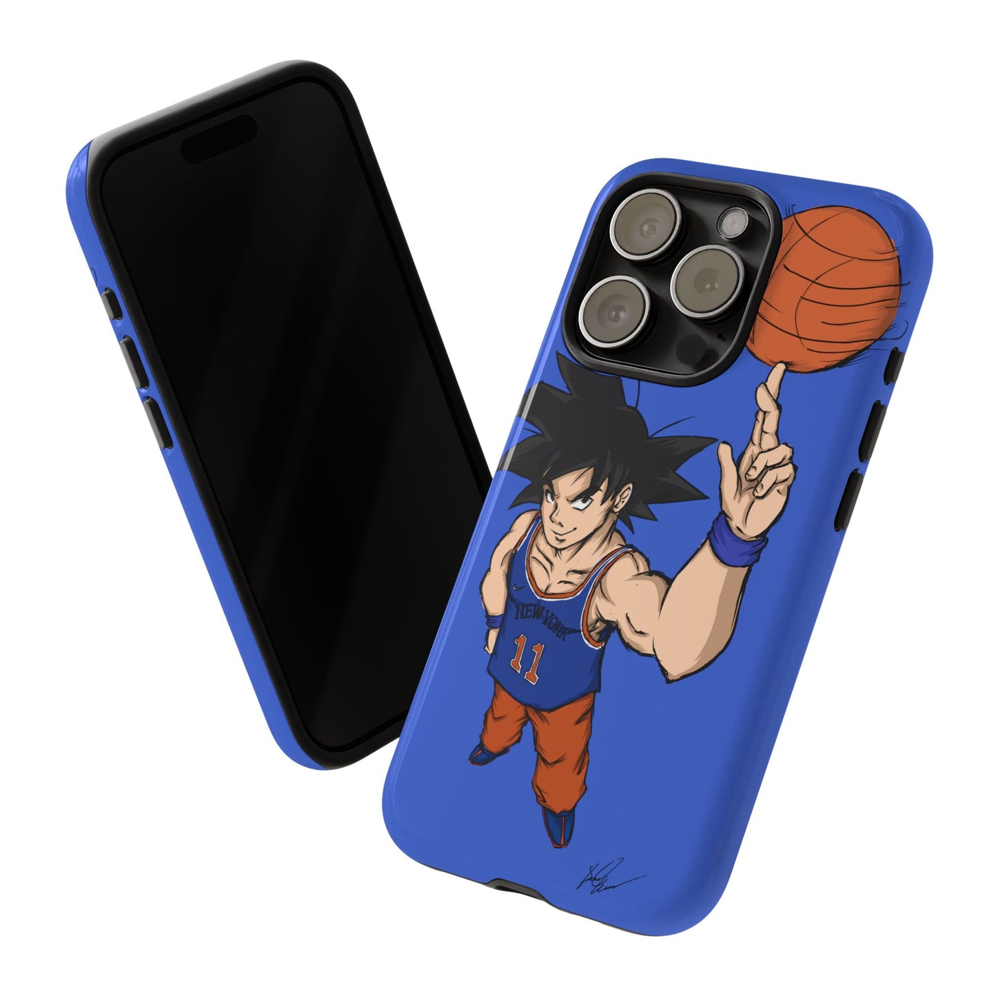 Phone Case — Knicks Goku Spinning Ball