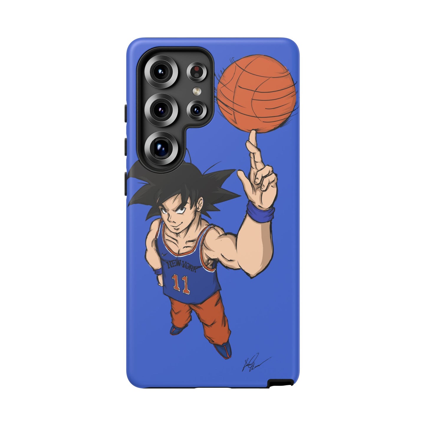 Phone Case — Knicks Goku Spinning Ball