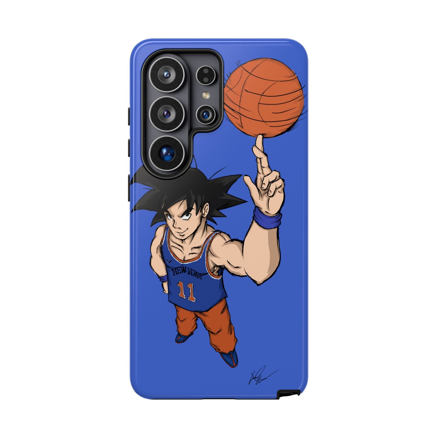 Phone Case — Knicks Goku Spinning Ball