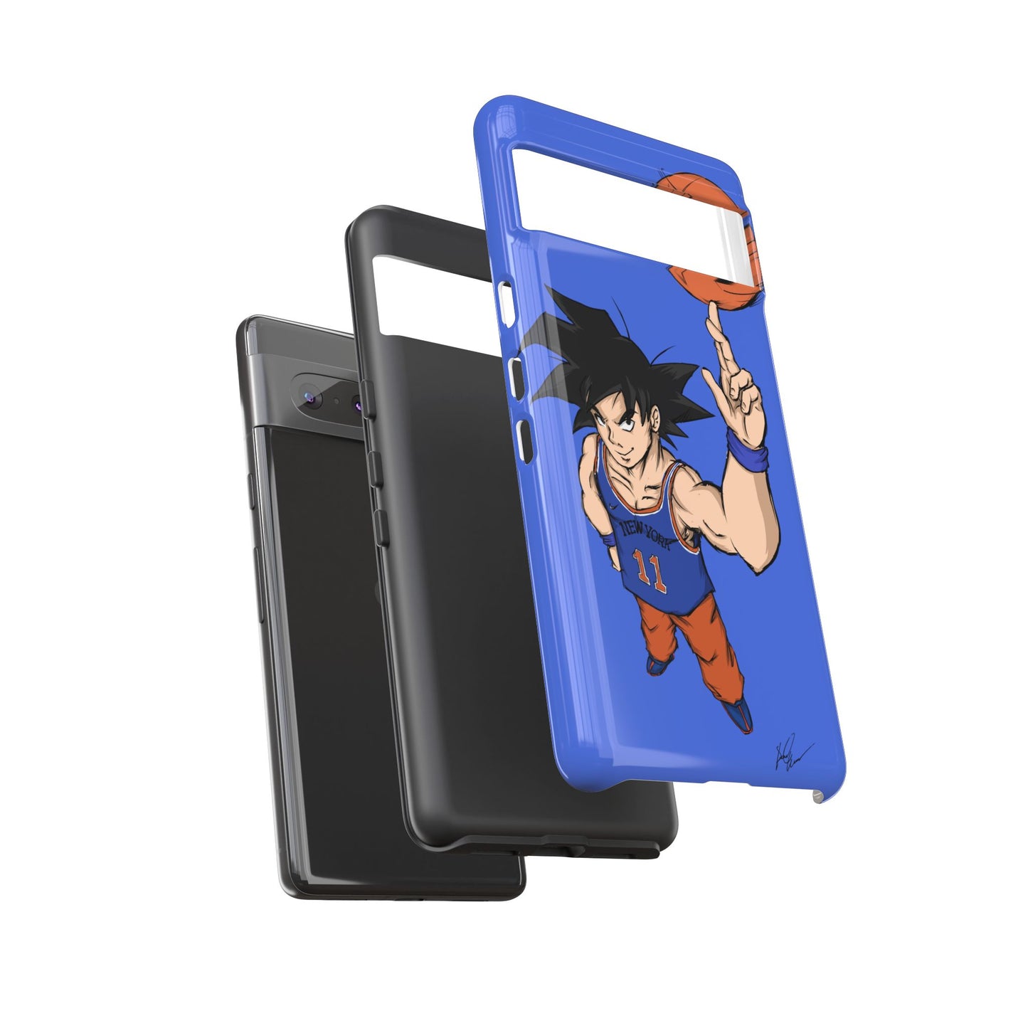 Phone Case — Knicks Goku Spinning Ball