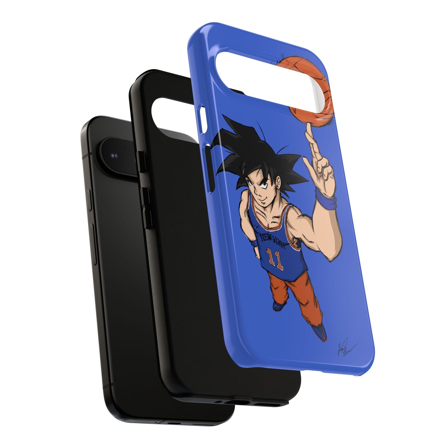 Phone Case — Knicks Goku Spinning Ball