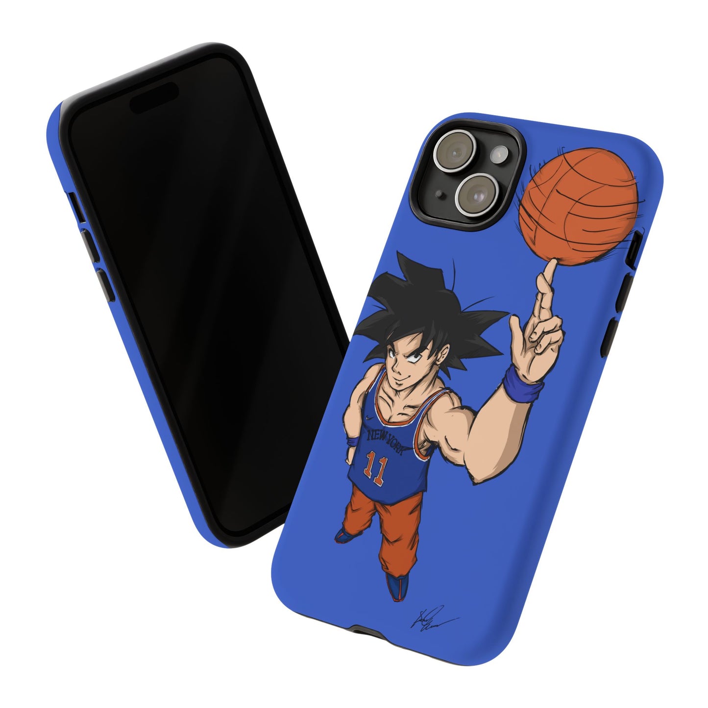 Phone Case — Knicks Goku Spinning Ball