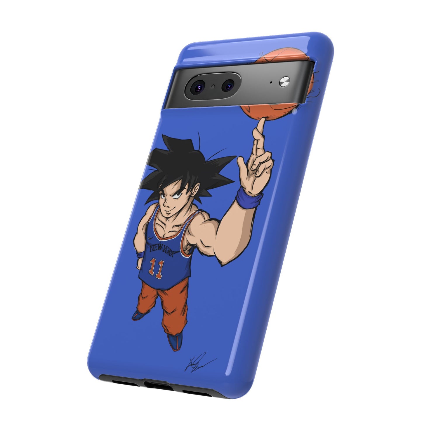 Phone Case — Knicks Goku Spinning Ball