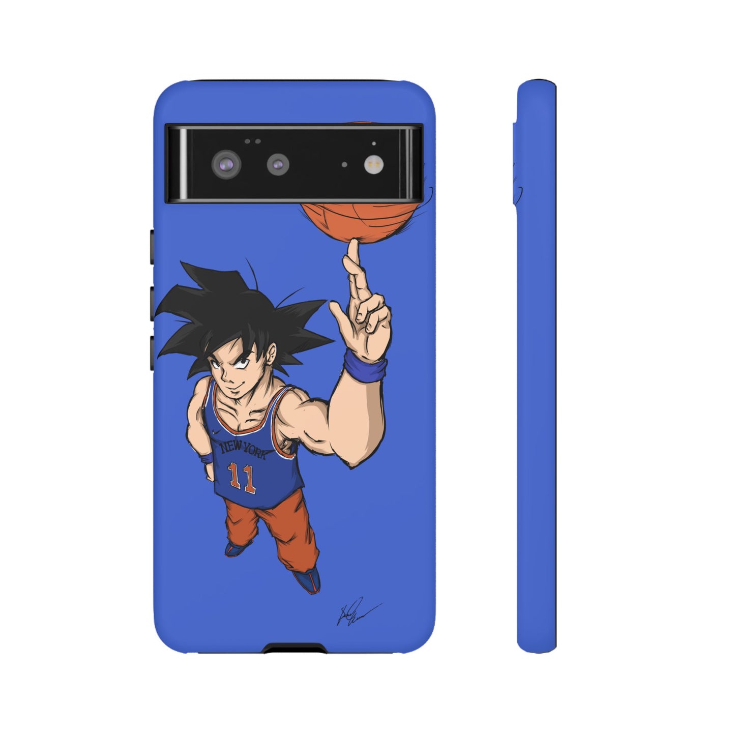 Phone Case — Knicks Goku Spinning Ball