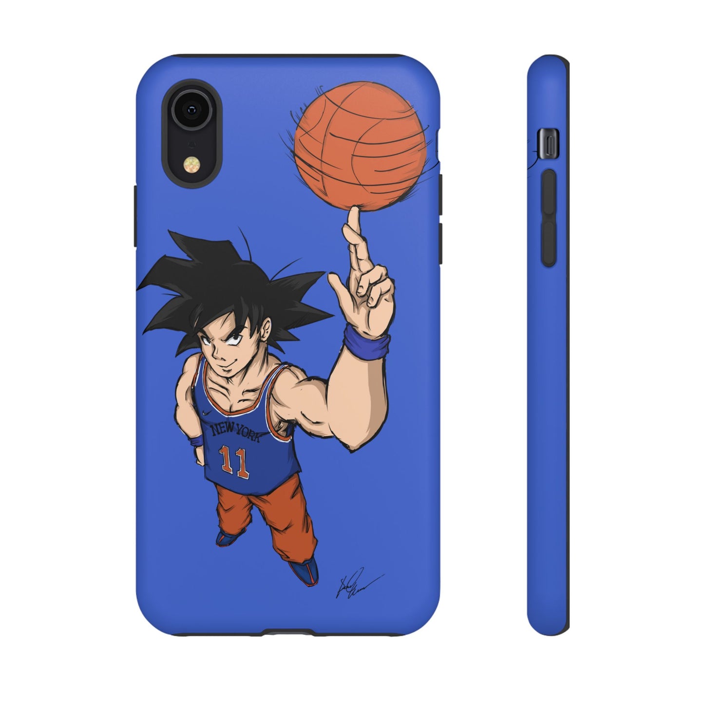 Phone Case — Knicks Goku Spinning Ball