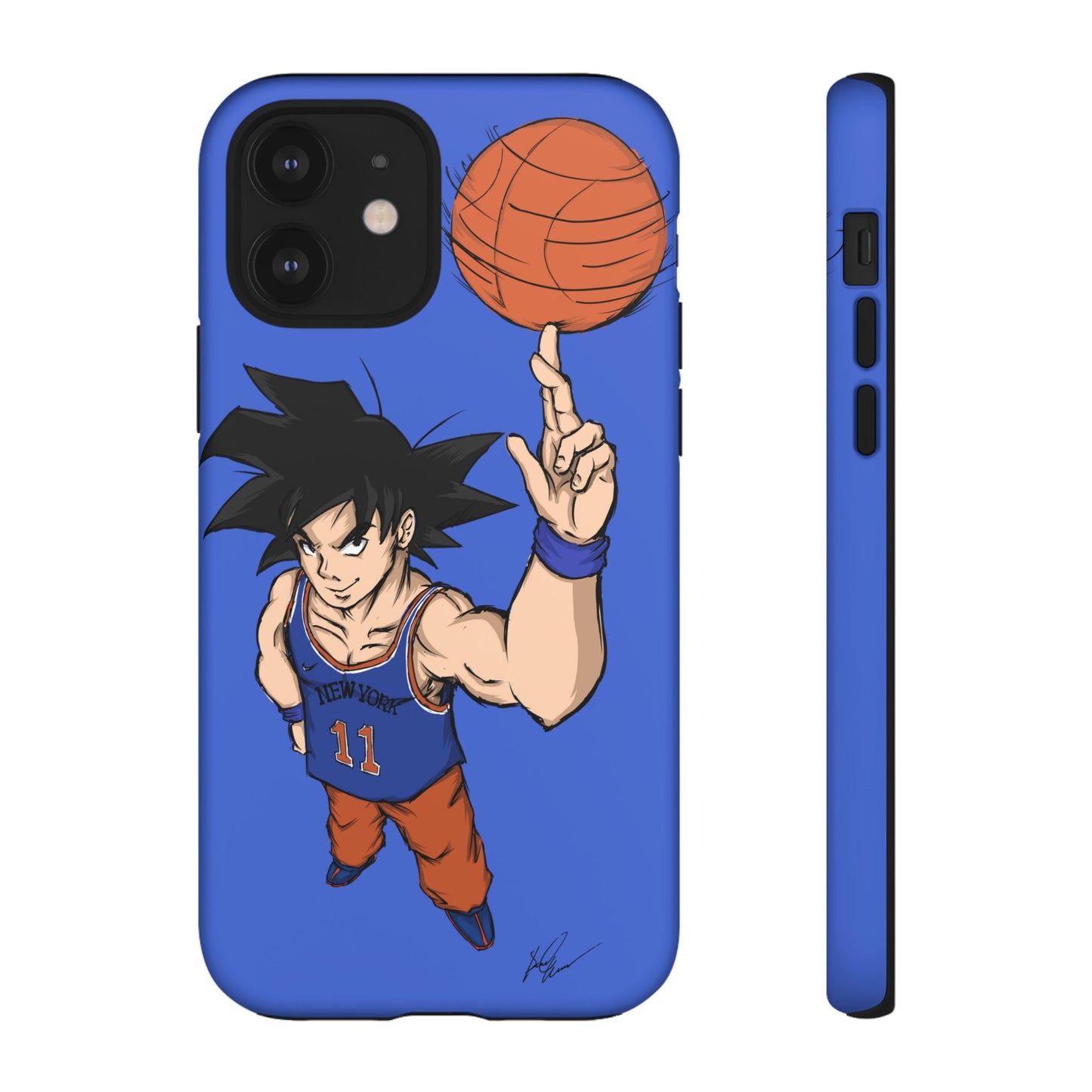 Phone Case — Knicks Goku Spinning Ball