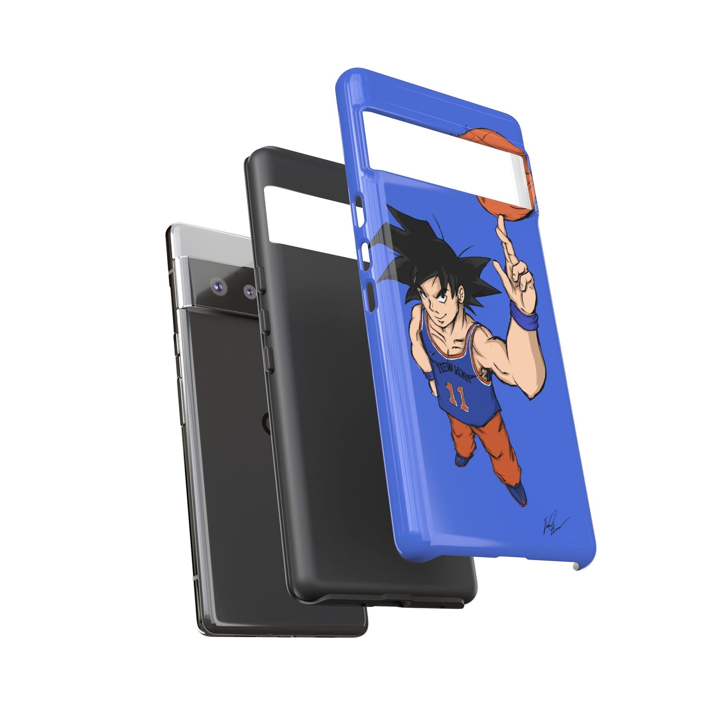 Phone Case — Knicks Goku Spinning Ball