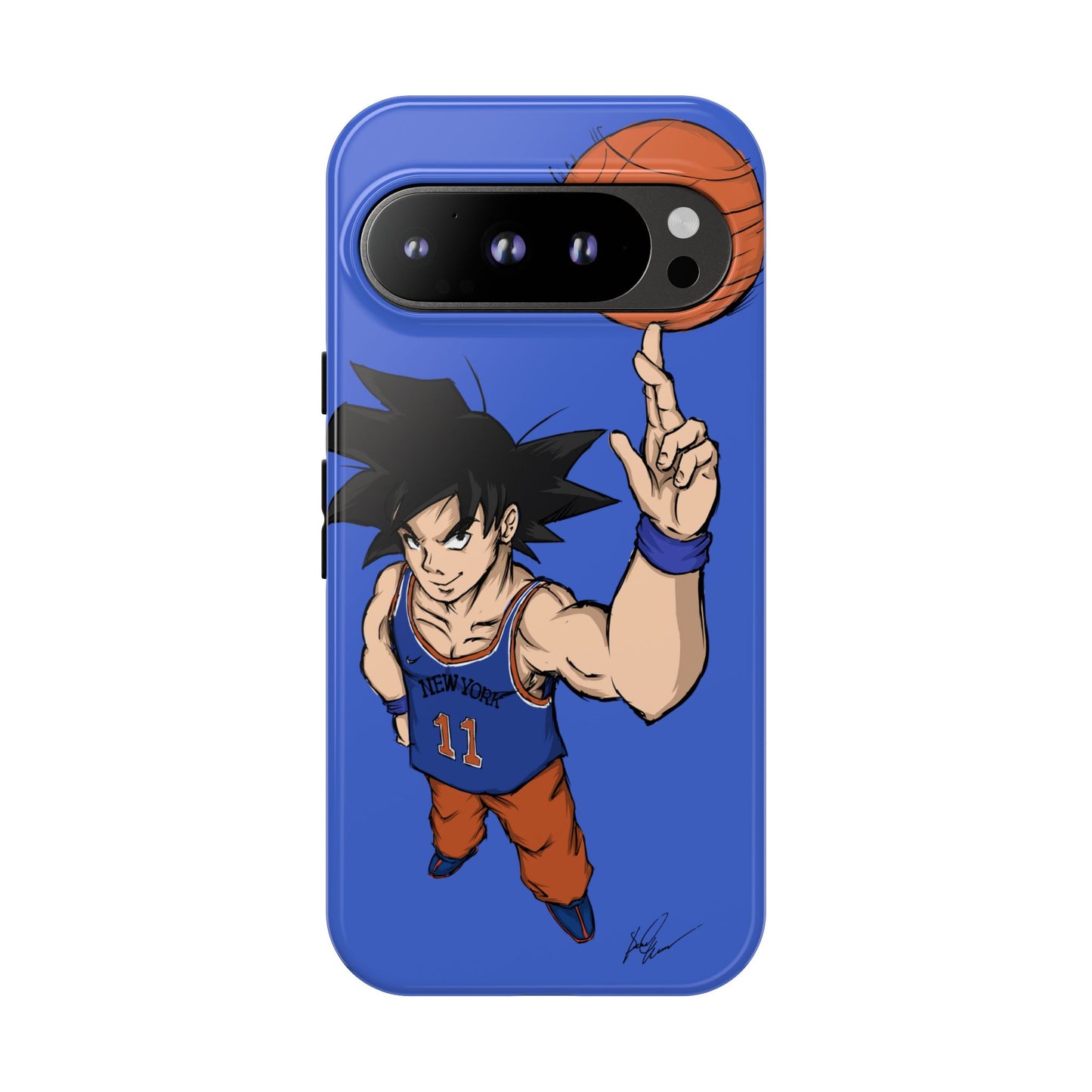 Phone Case — Knicks Goku Spinning Ball
