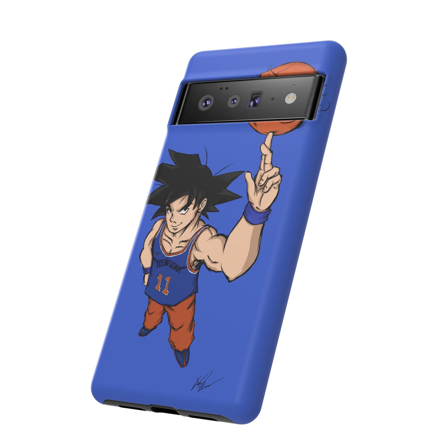 Phone Case — Knicks Goku Spinning Ball