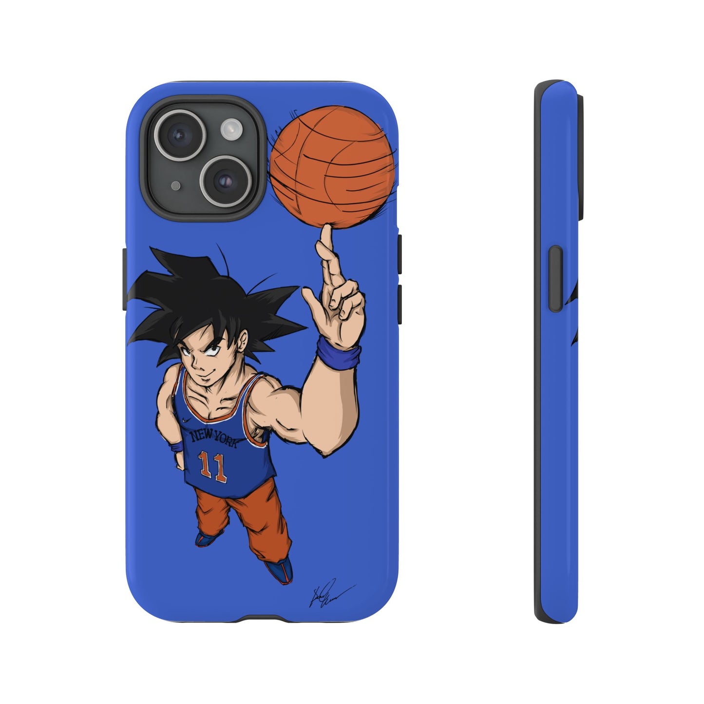Phone Case — Knicks Goku Spinning Ball