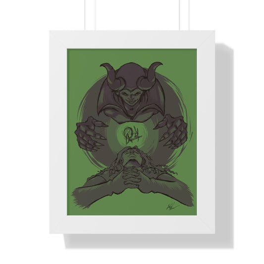 "Sleeping Beauty" Redesign- Framed Vertical Poster