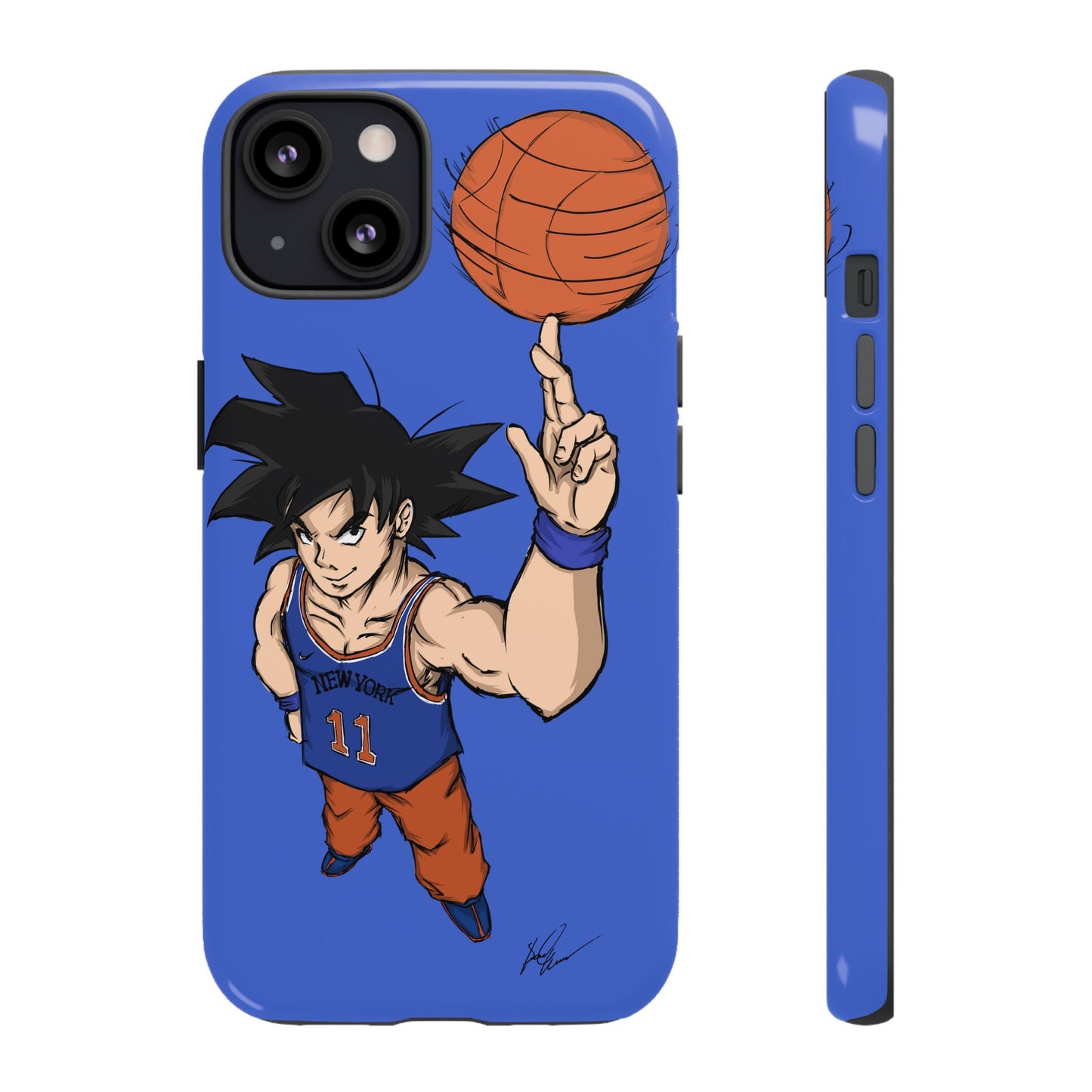 Phone Case — Knicks Goku Spinning Ball
