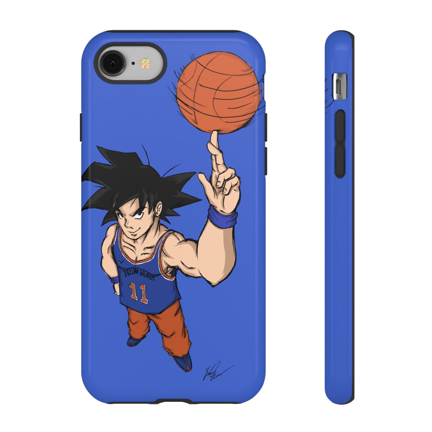 Phone Case — Knicks Goku Spinning Ball