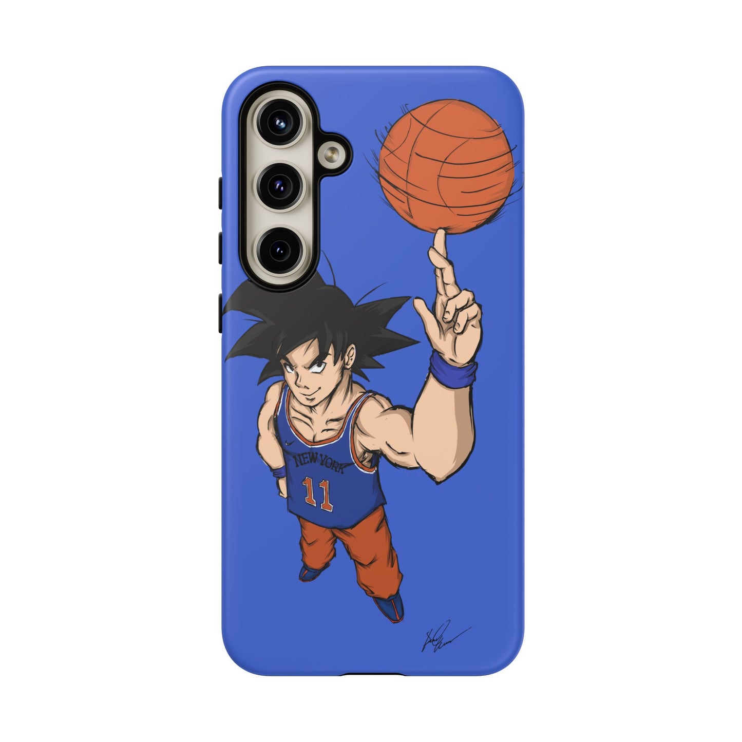 Phone Case — Knicks Goku Spinning Ball