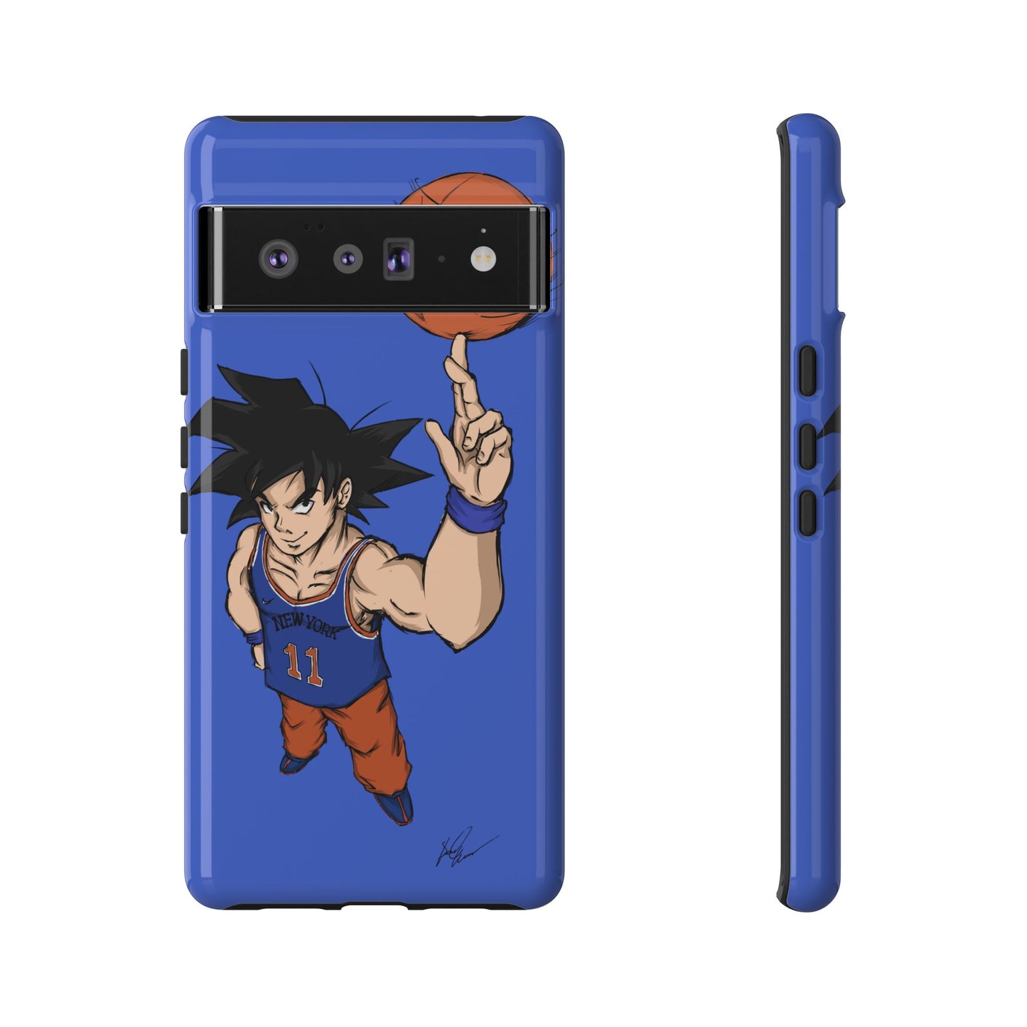 Phone Case — Knicks Goku Spinning Ball