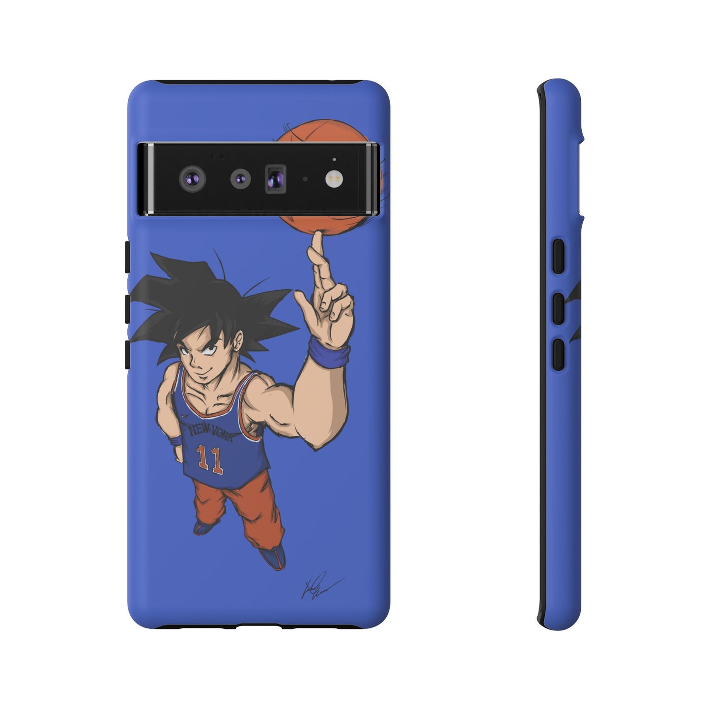 Phone Case — Knicks Goku Spinning Ball