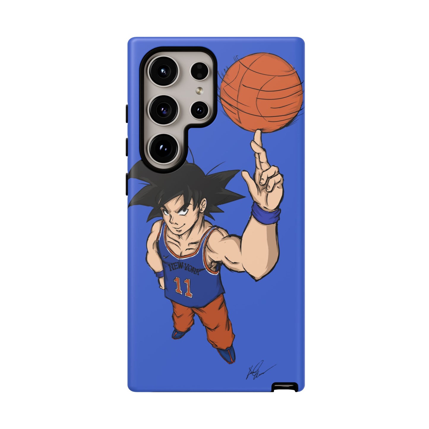 Phone Case — Knicks Goku Spinning Ball