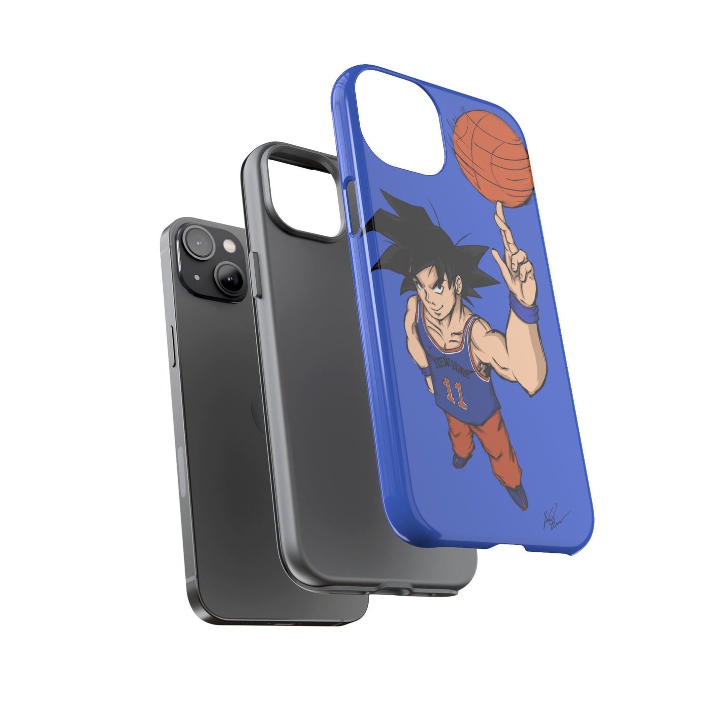 Phone Case — Knicks Goku Spinning Ball