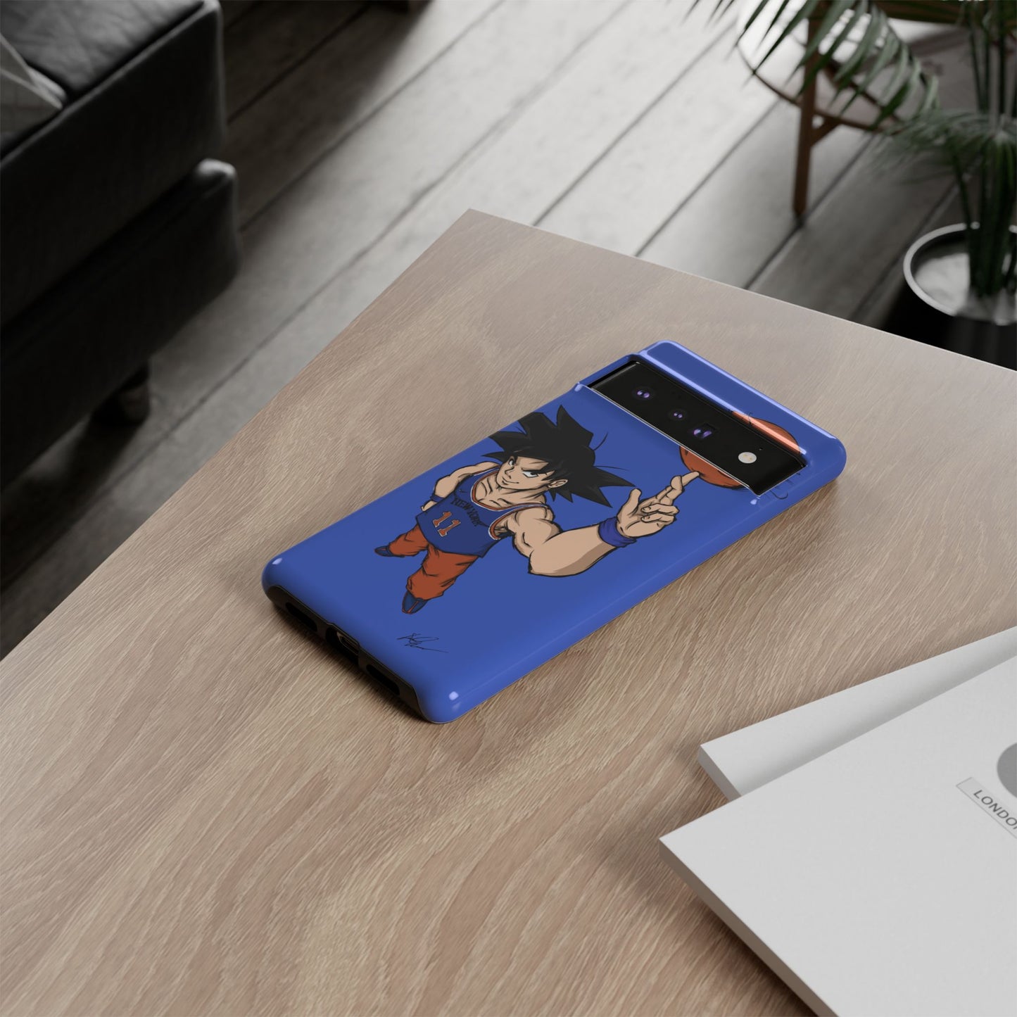 Phone Case — Knicks Goku Spinning Ball