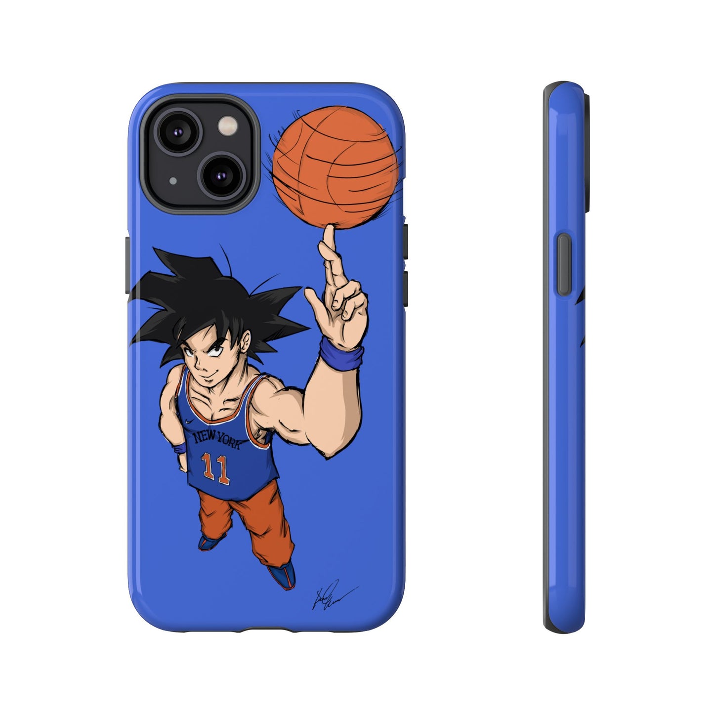 Phone Case — Knicks Goku Spinning Ball