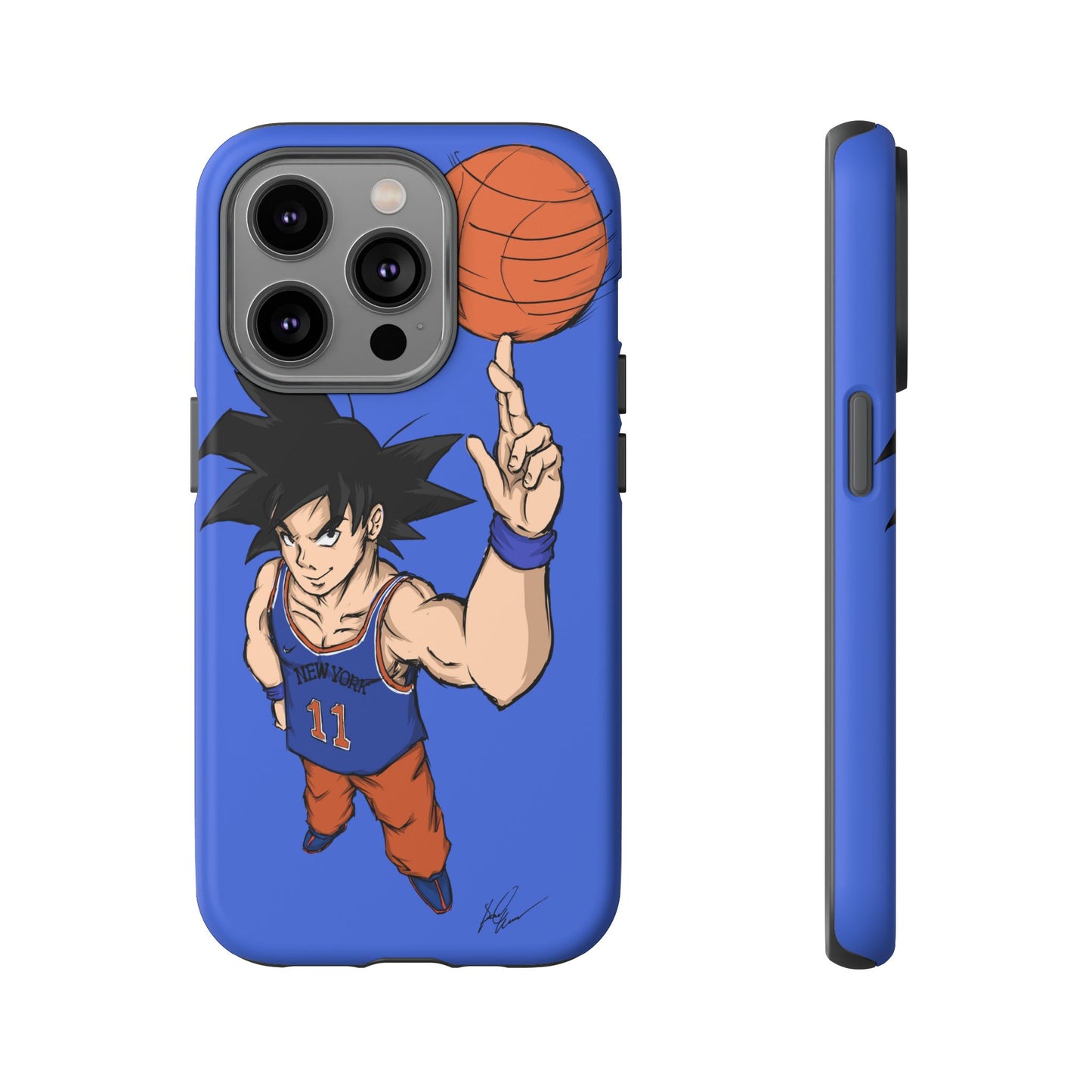 Phone Case — Knicks Goku Spinning Ball