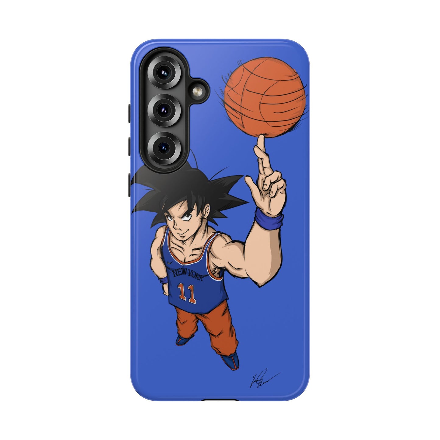 Phone Case — Knicks Goku Spinning Ball