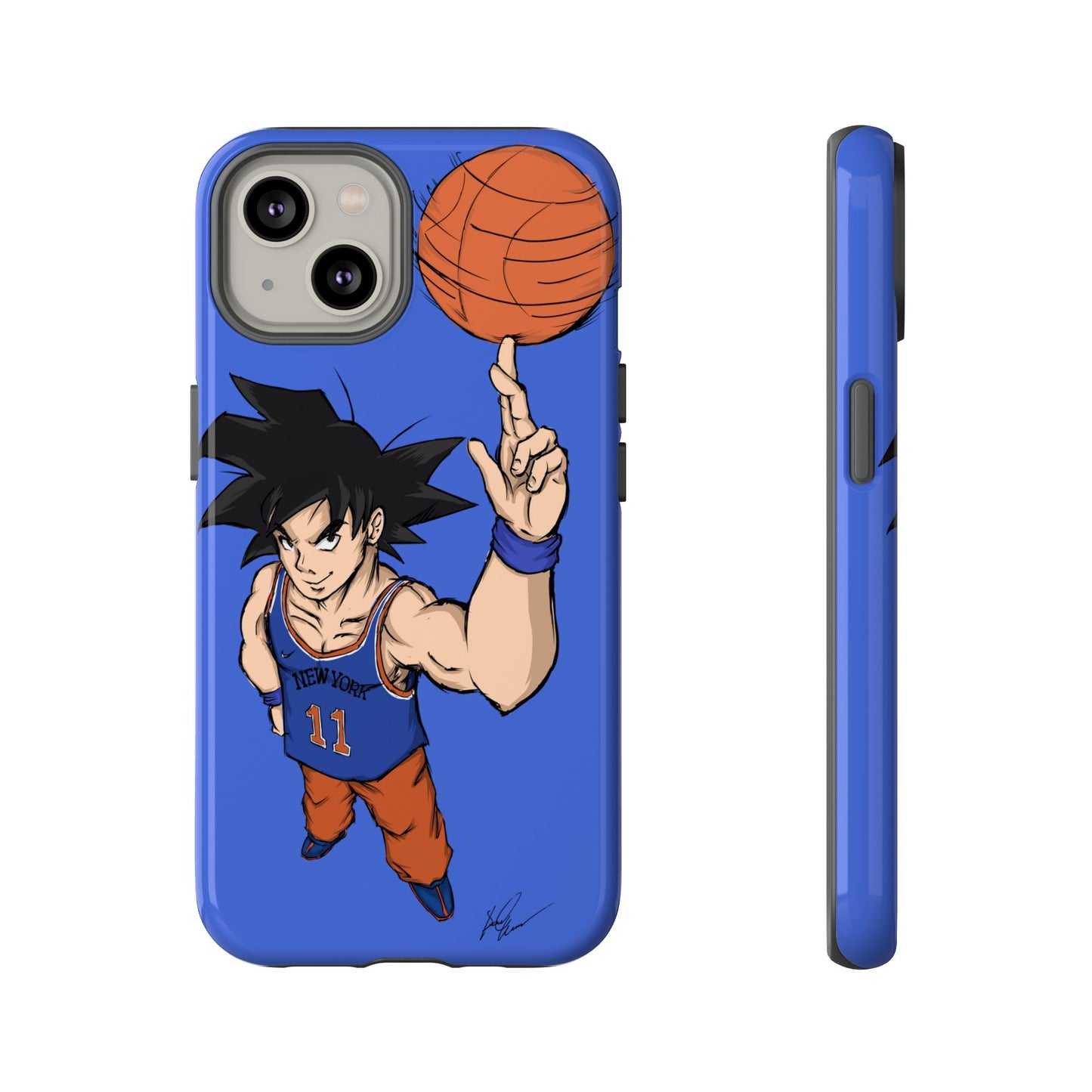 Phone Case — Knicks Goku Spinning Ball