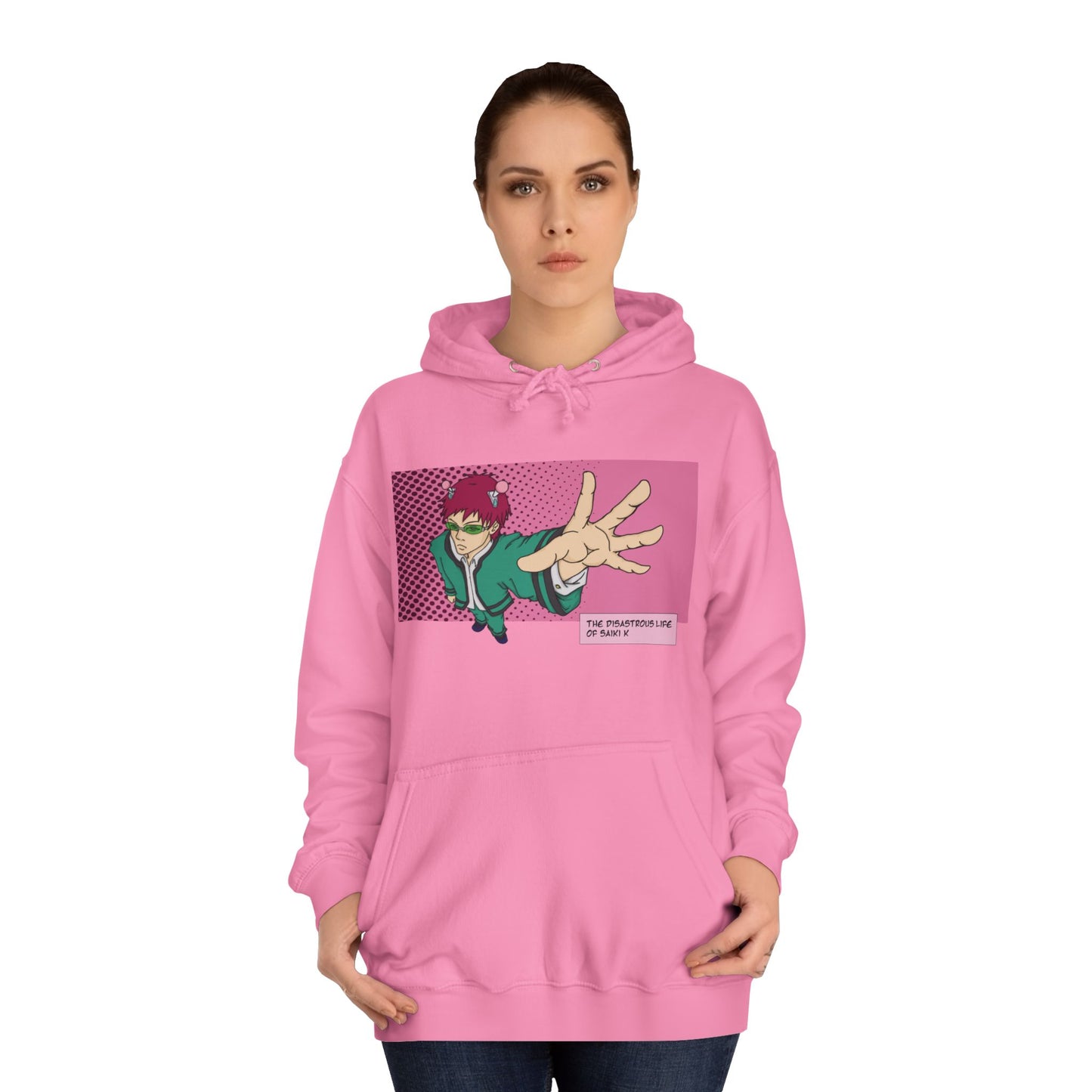 "Saiki" Unisex College Hoodie