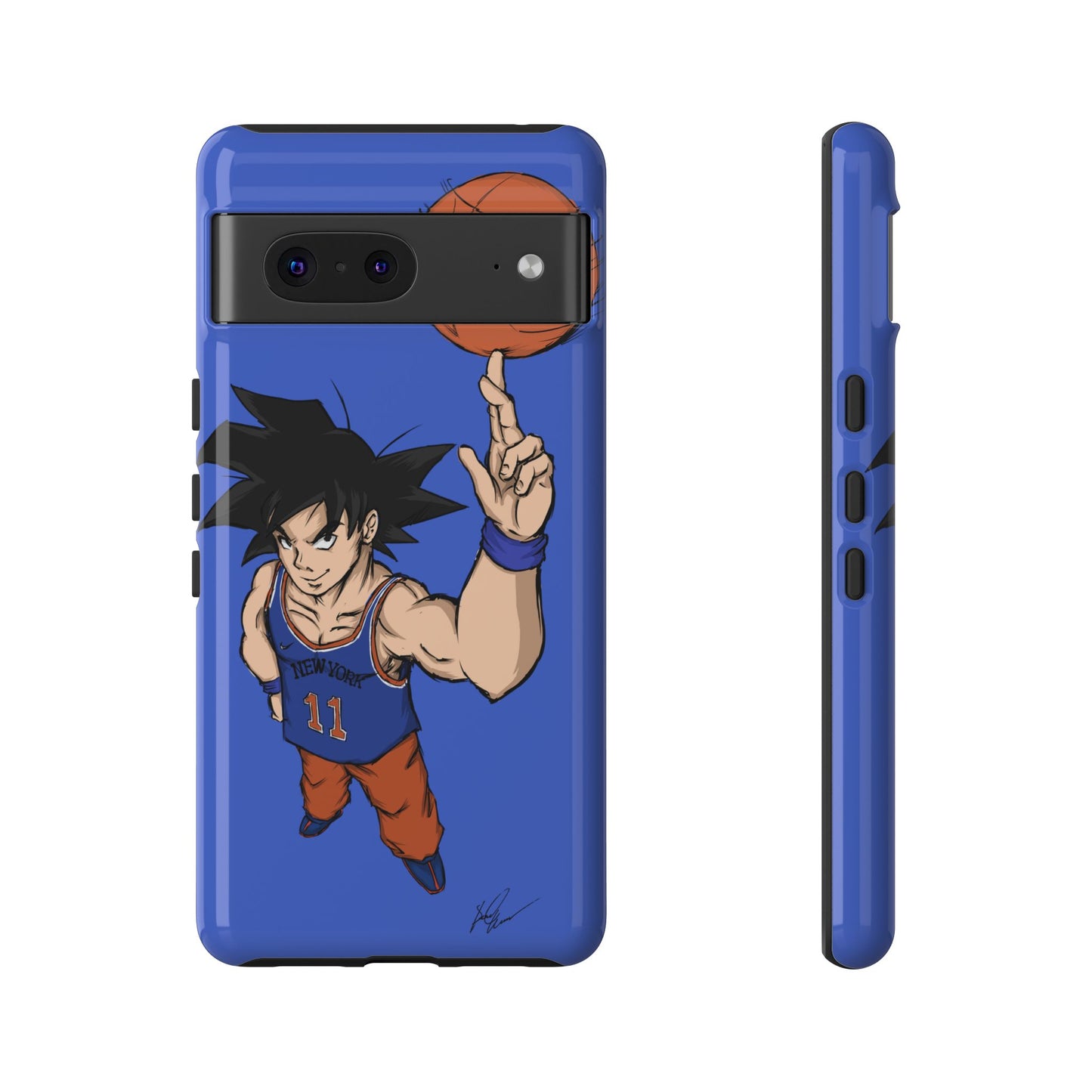 Phone Case — Knicks Goku Spinning Ball