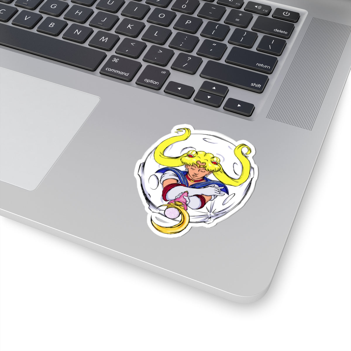 Sailor Moon-Inspired Kiss-Cut Sticker — Magic Transformation Art Sticker