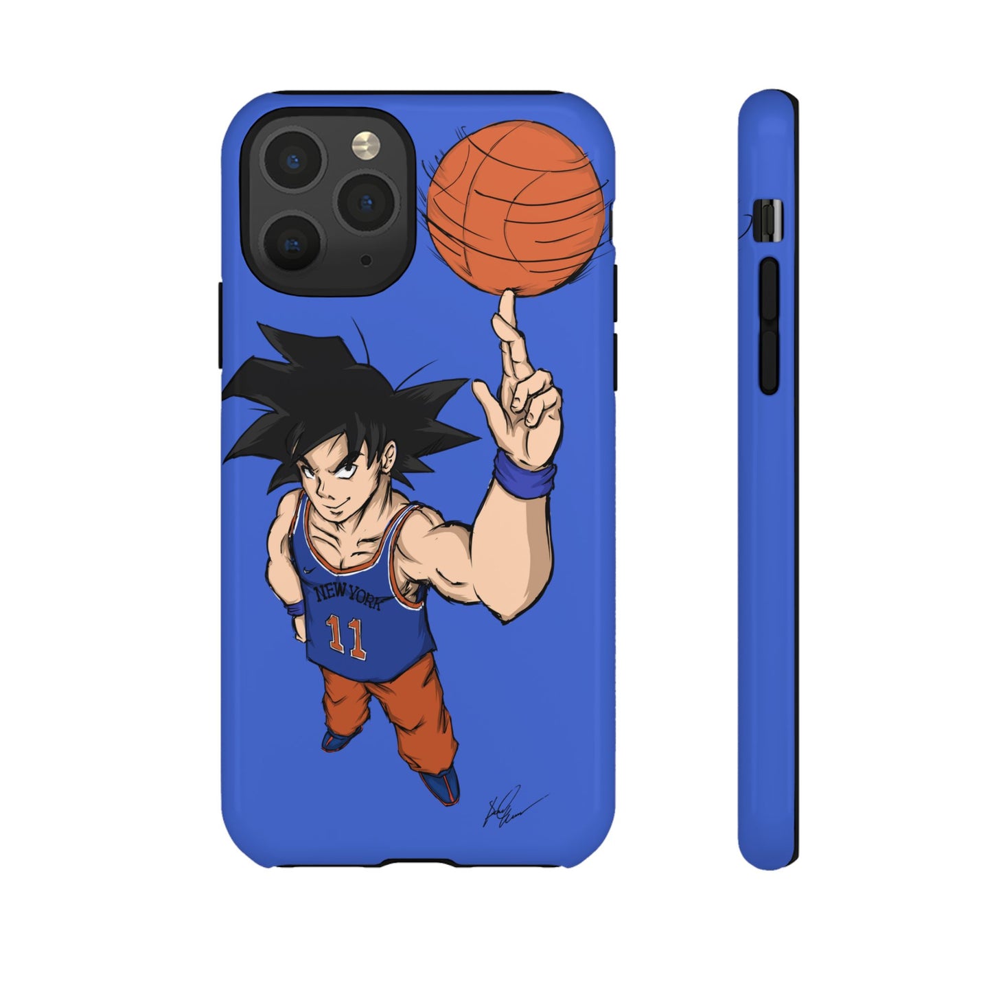 Phone Case — Knicks Goku Spinning Ball