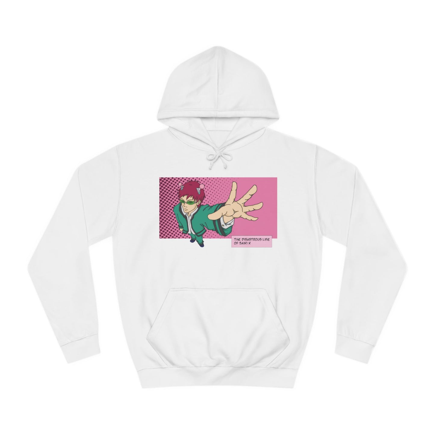 "Saiki" Unisex College Hoodie
