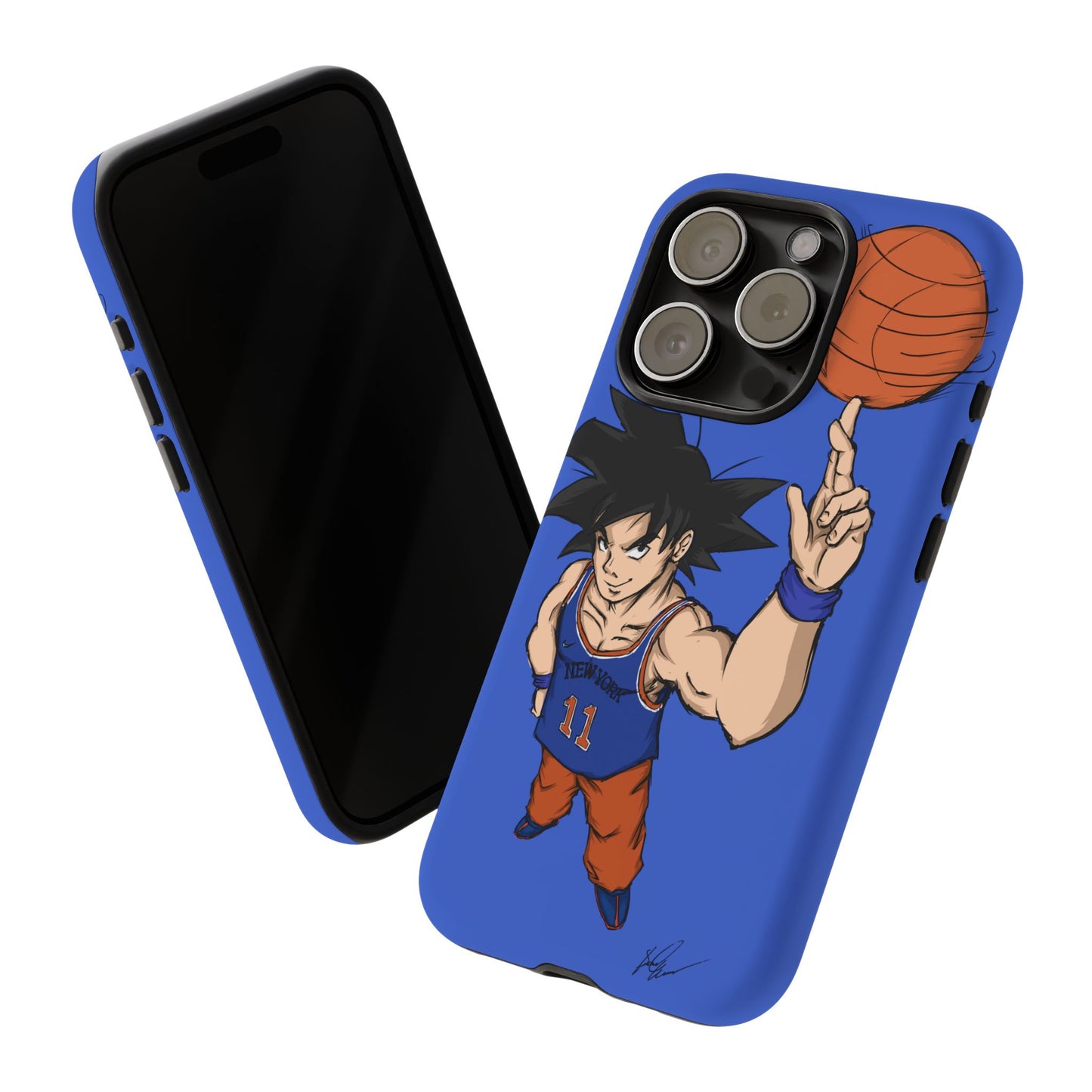 Phone Case — Knicks Goku Spinning Ball