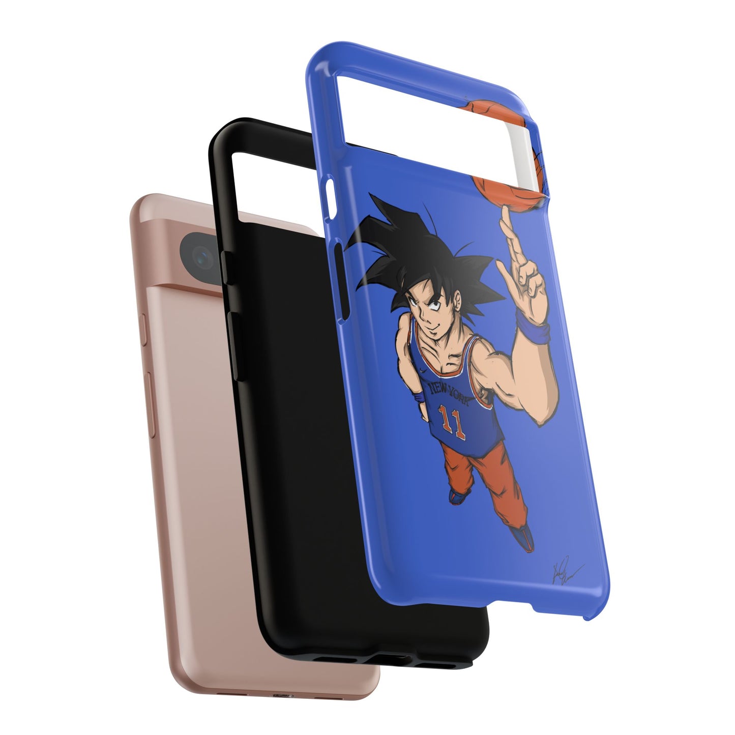 Phone Case — Knicks Goku Spinning Ball