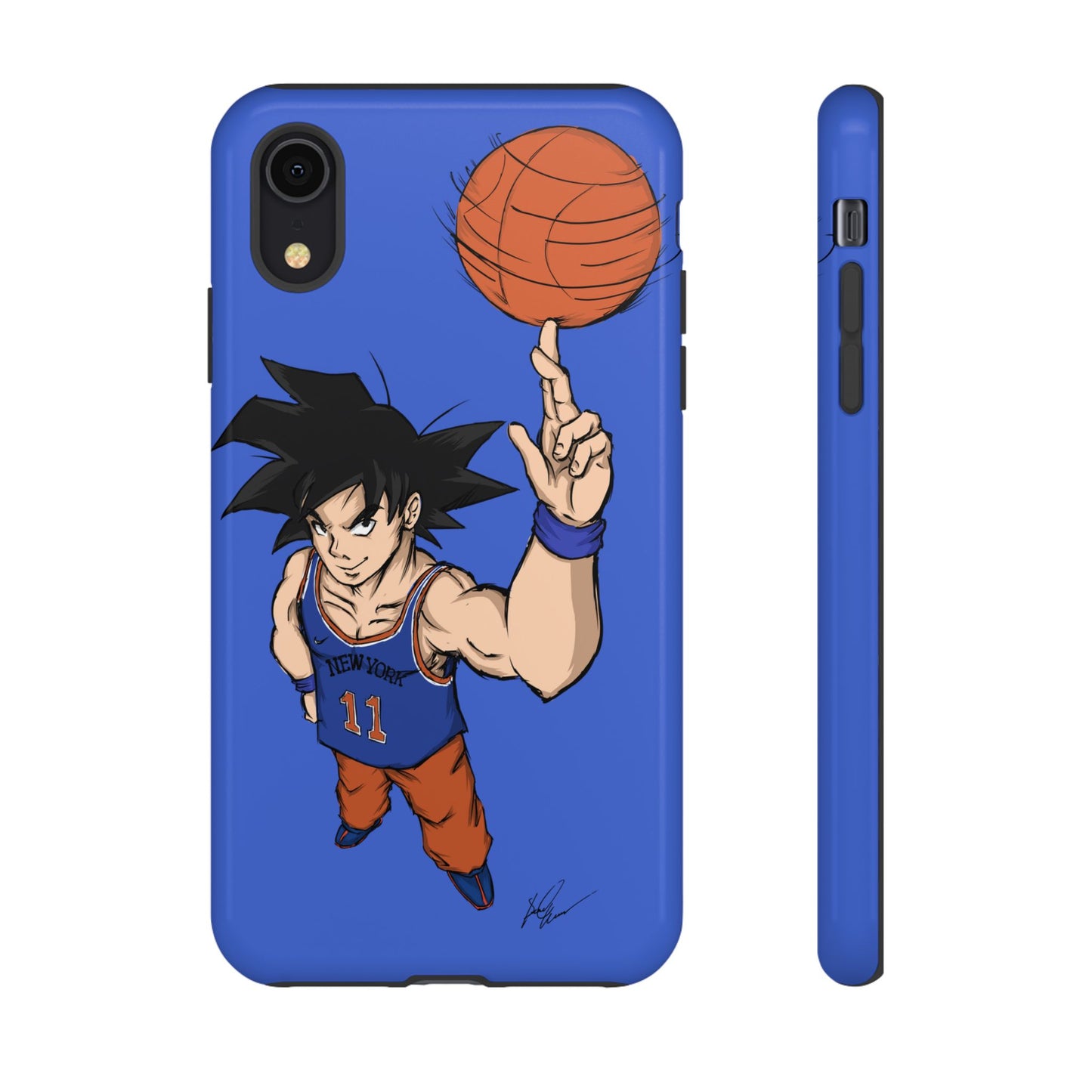 Phone Case — Knicks Goku Spinning Ball