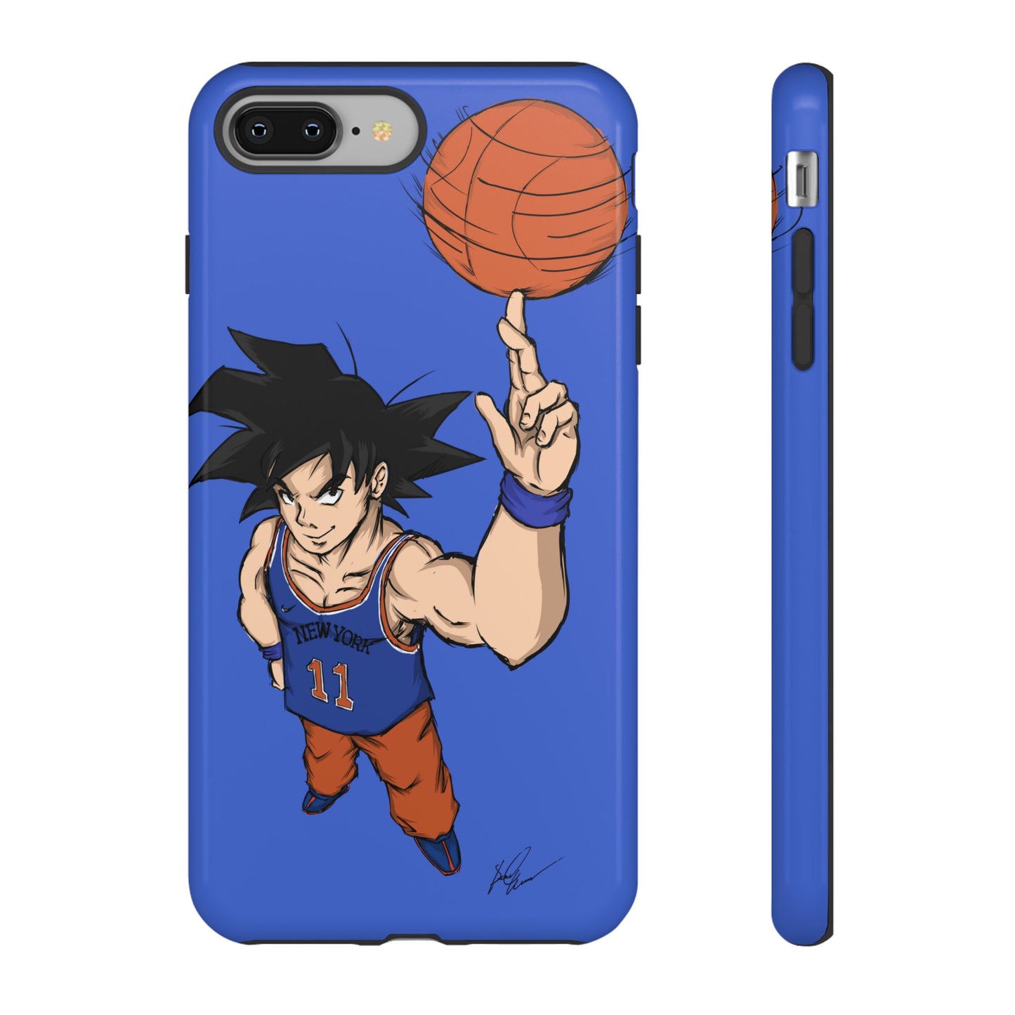 Phone Case — Knicks Goku Spinning Ball