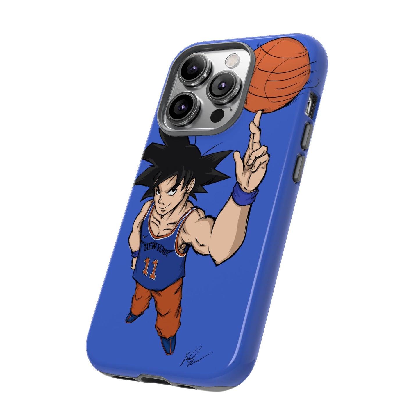 Phone Case — Knicks Goku Spinning Ball