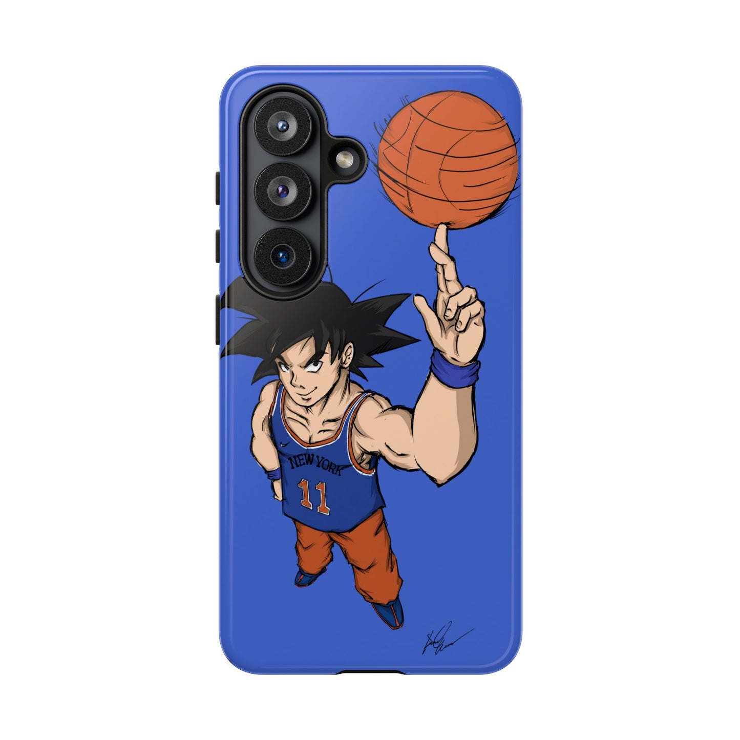 Phone Case — Knicks Goku Spinning Ball