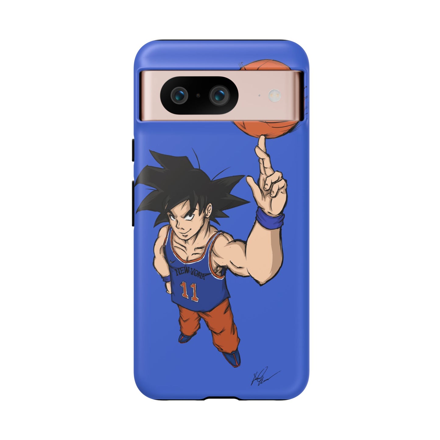 Phone Case — Knicks Goku Spinning Ball