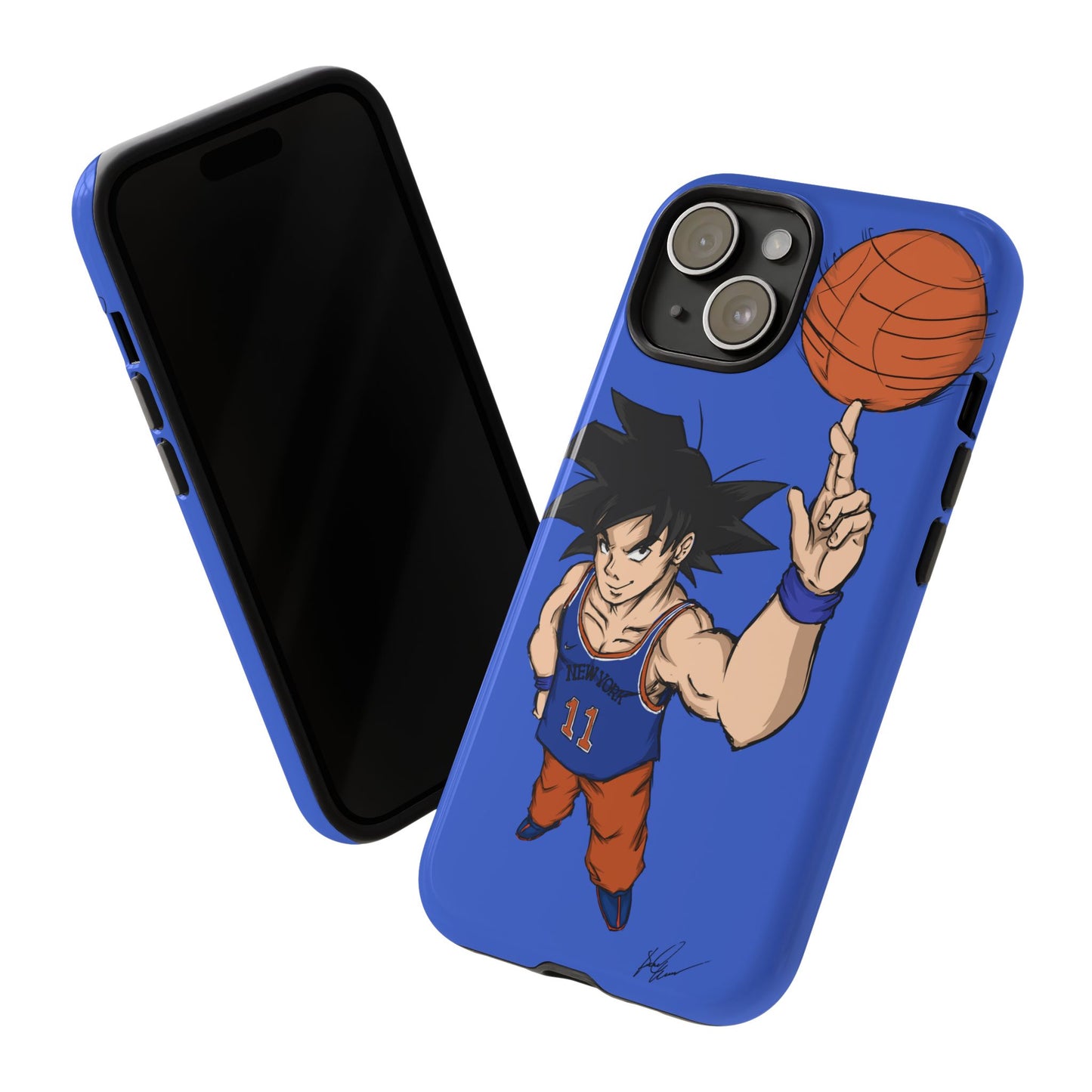 Phone Case — Knicks Goku Spinning Ball