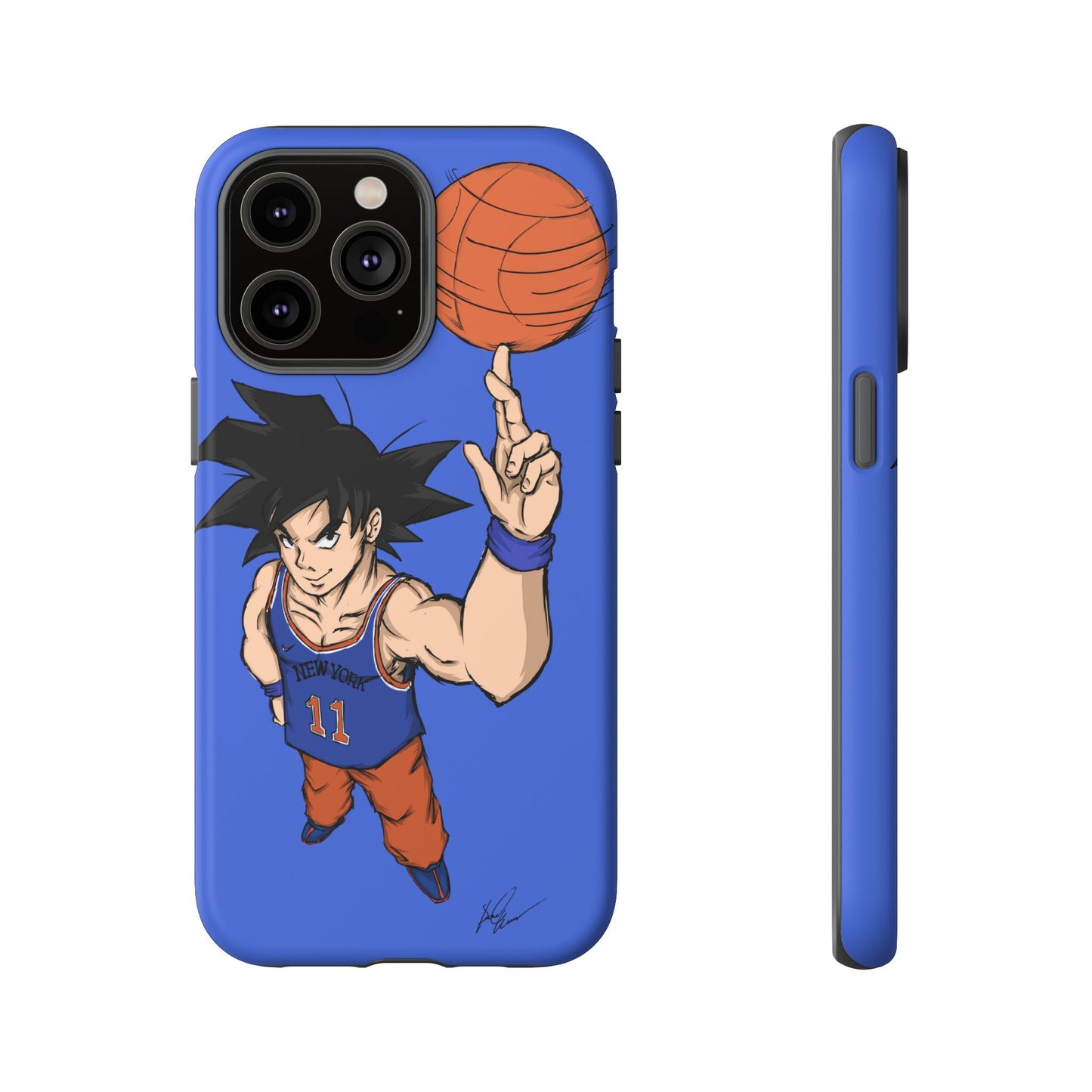 Phone Case — Knicks Goku Spinning Ball