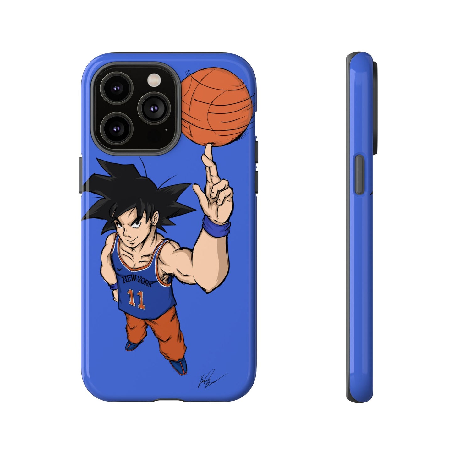 Phone Case — Knicks Goku Spinning Ball