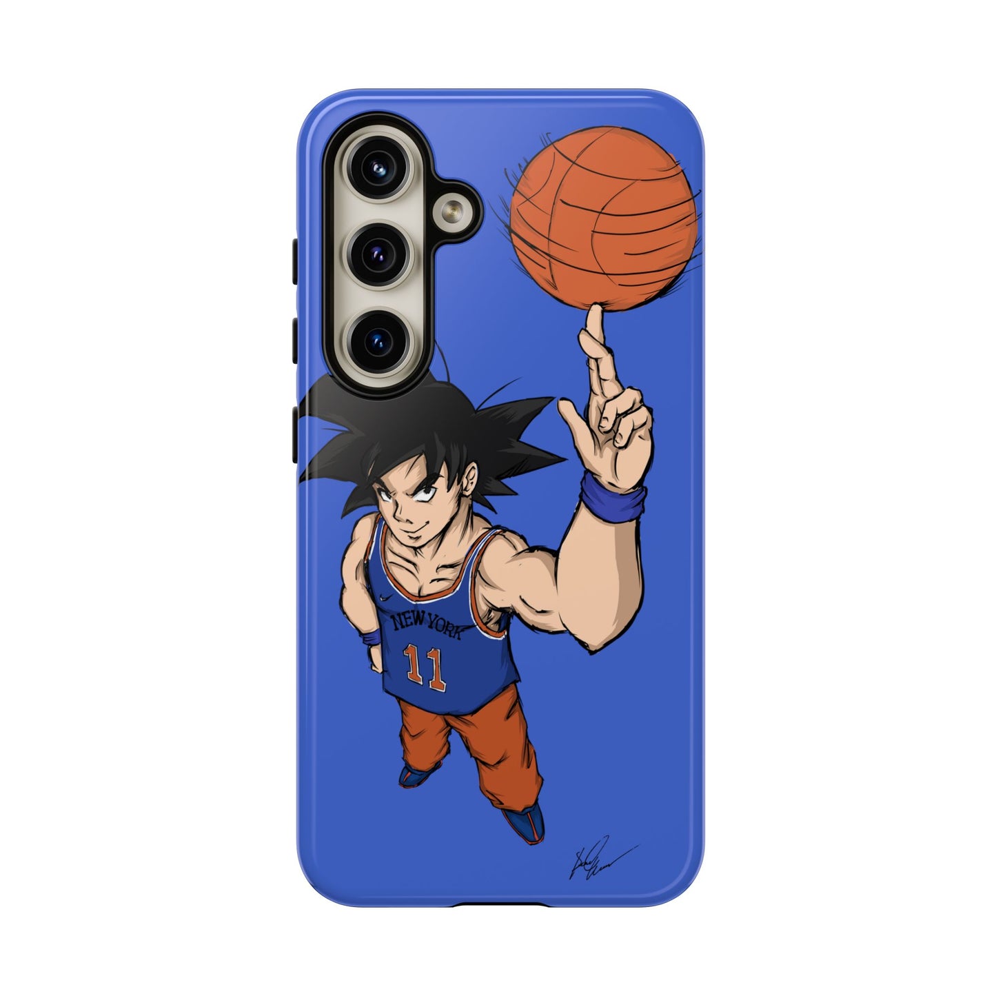 Phone Case — Knicks Goku Spinning Ball
