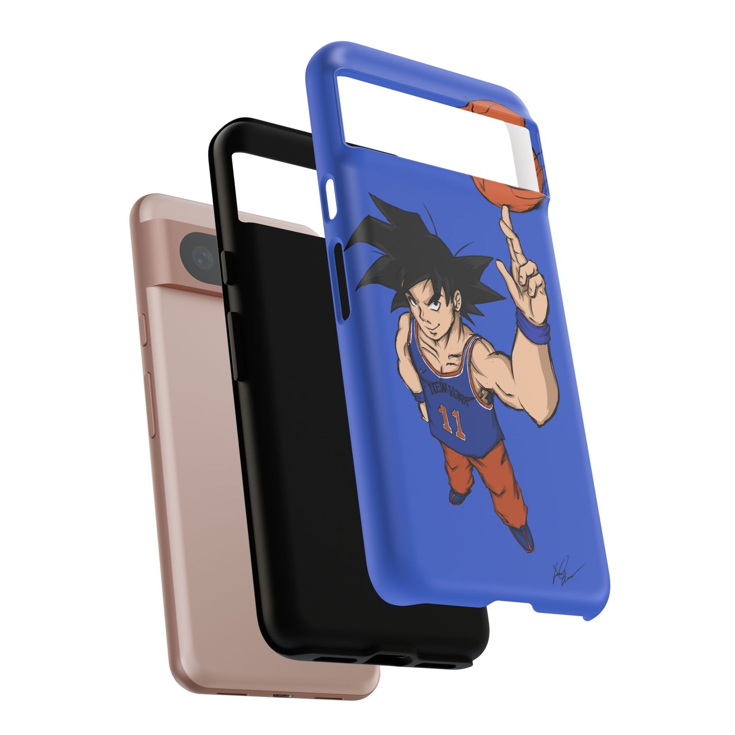 Phone Case — Knicks Goku Spinning Ball
