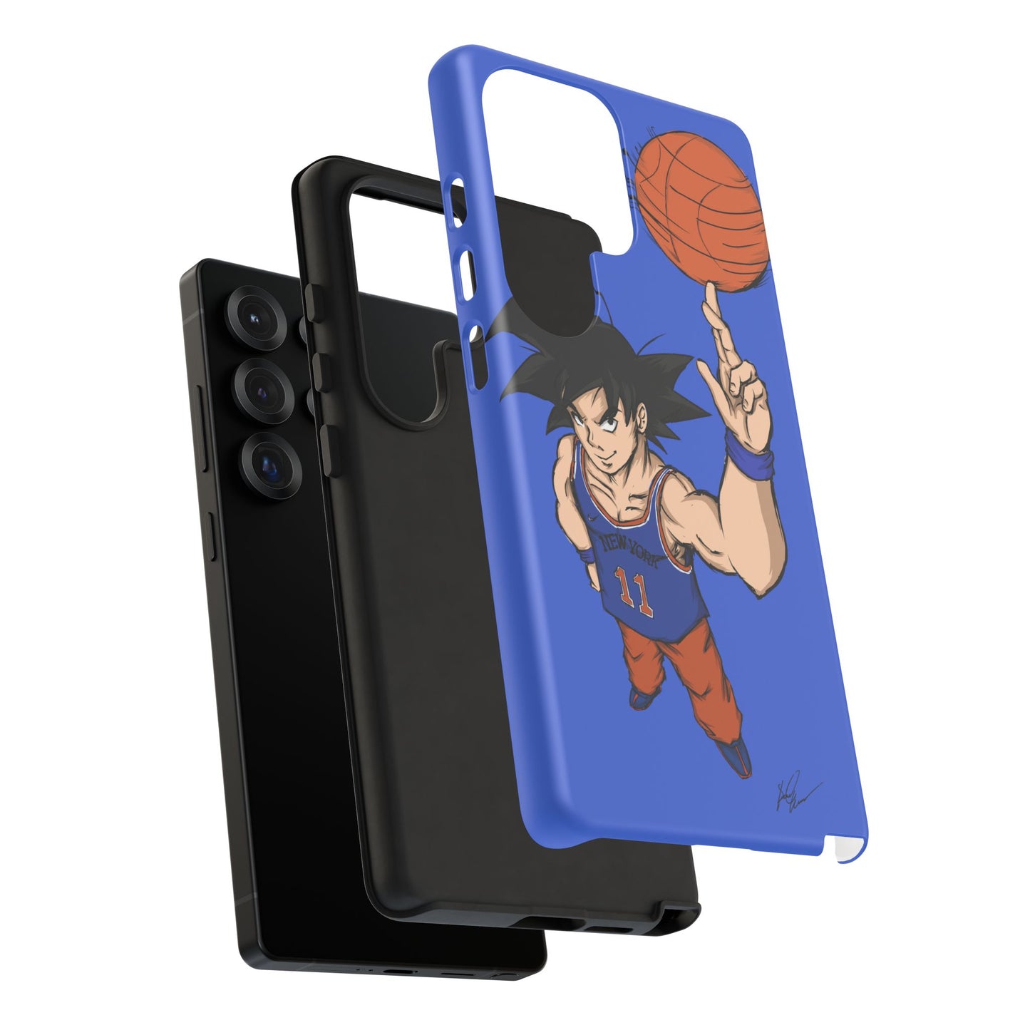 Phone Case — Knicks Goku Spinning Ball