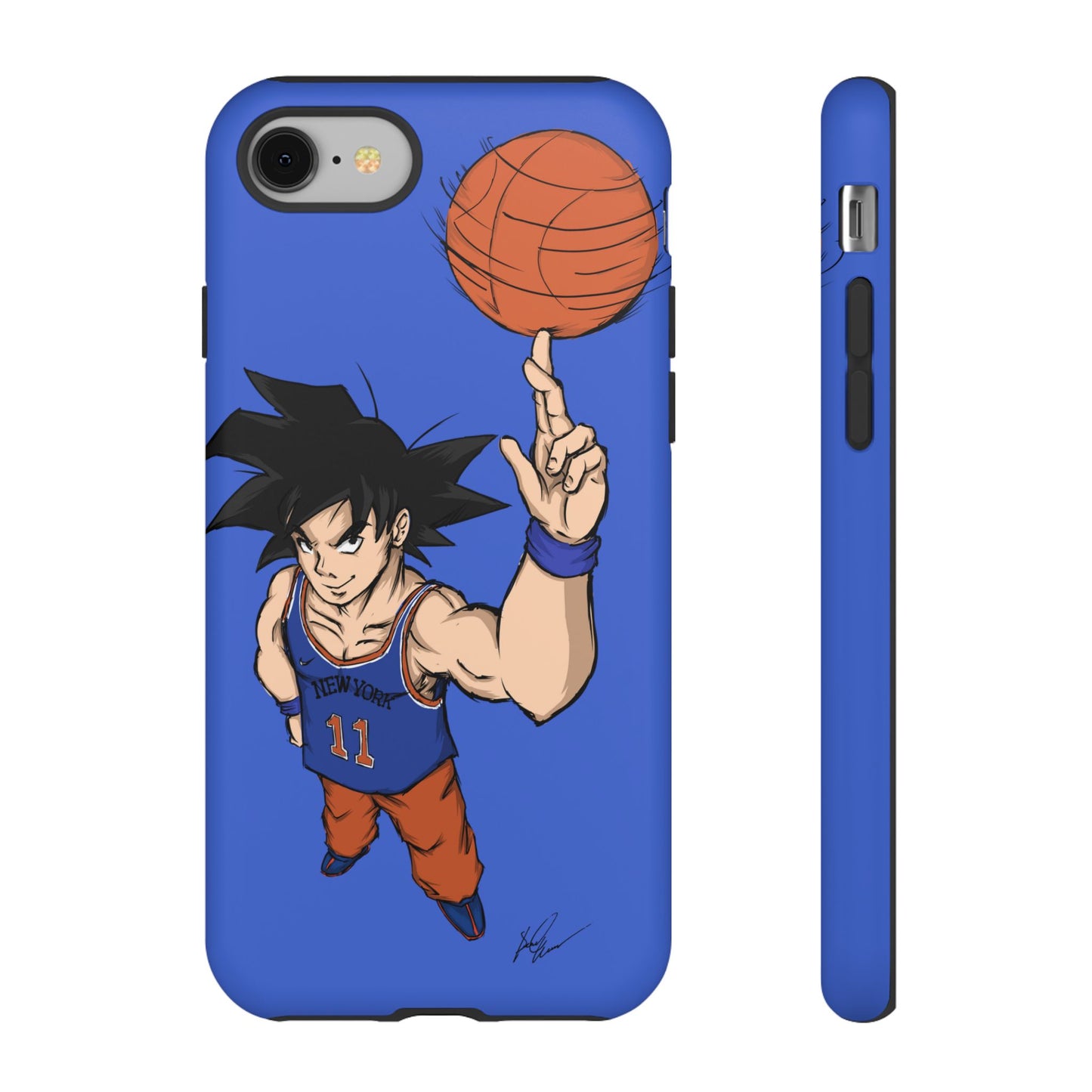 Phone Case — Knicks Goku Spinning Ball