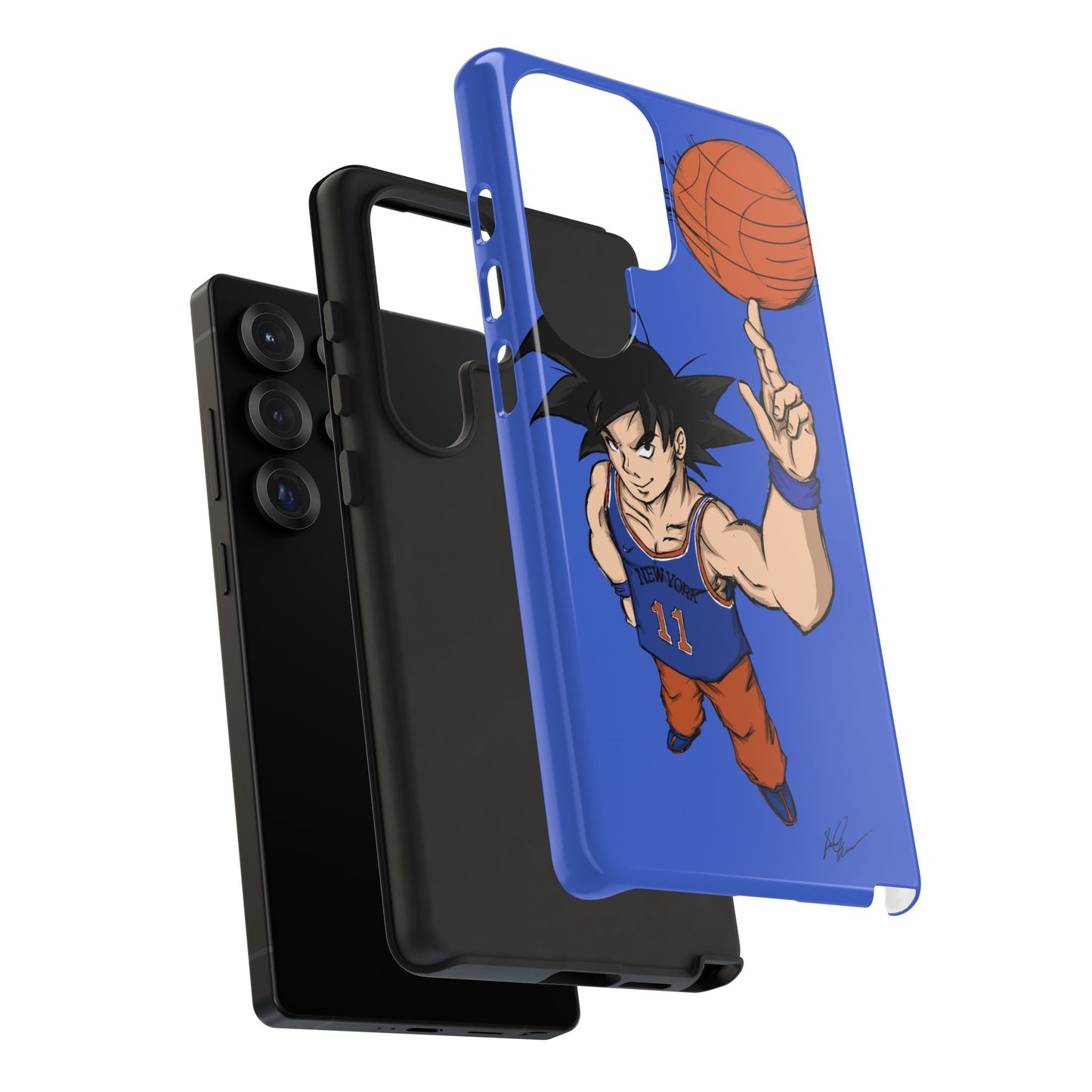 Phone Case — Knicks Goku Spinning Ball