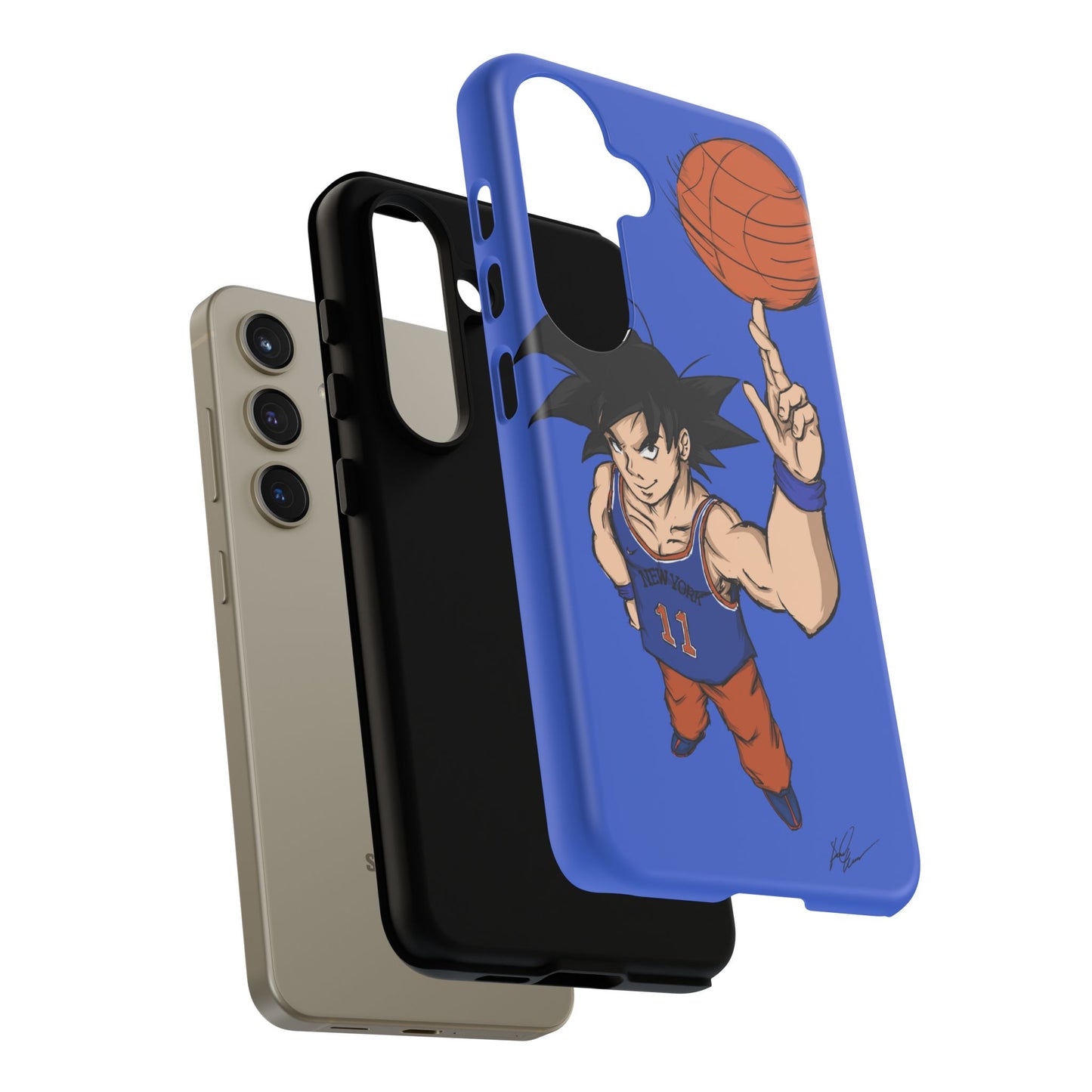 Phone Case — Knicks Goku Spinning Ball
